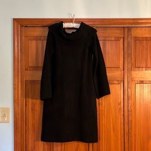 Ann Taylor black wool dress